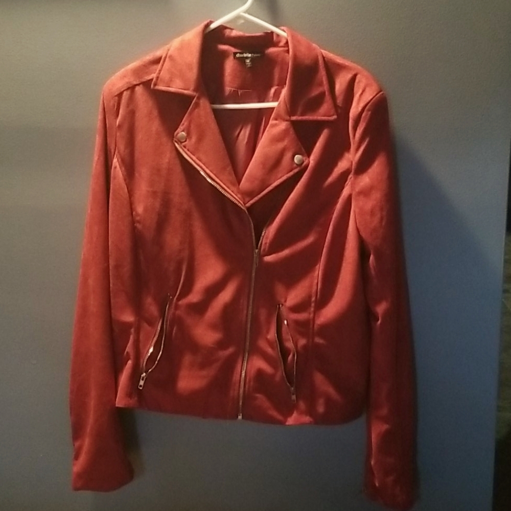 Faux Suede Jacket - image 1
